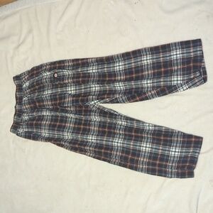 Sideline apparel Philadelphia flyers plaid pajamas pants size medium